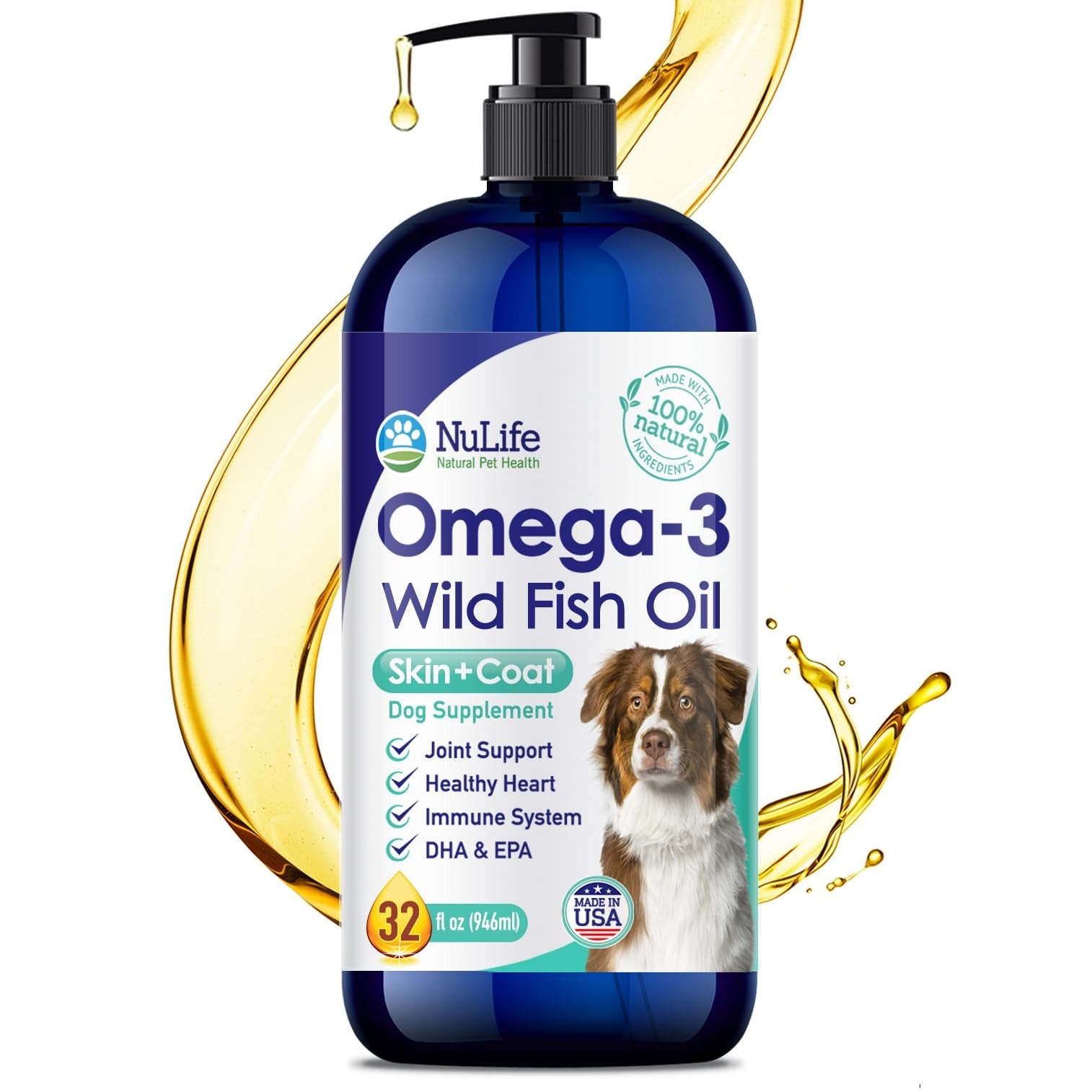 Pawdiatric Omega-3 Oil (Skin & Coat Support)